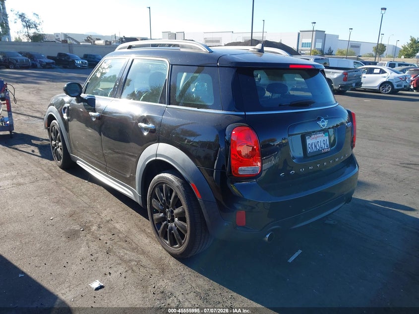 2019 Mini Countryman VIN WMZYT3C54K3E95553 IAAI salvage auction — FRONT END, Salvage Certificate (California), sold $3,875 on 2026-07-31 (photo 3)