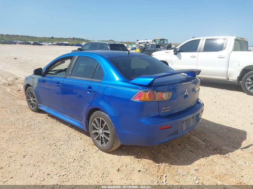 2017 Mitsubishi Lancer VIN JA32U2FU7HU008618 IAAI salvage auction — FRONT END, Original (Texas), sold $75 on 2026-07-23 (photo 3)