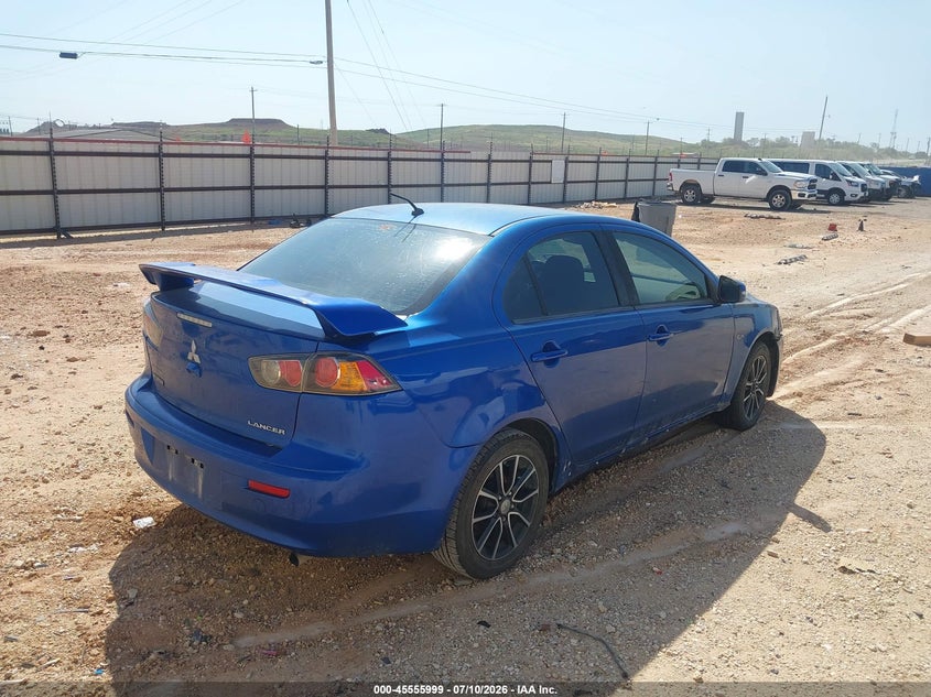 2017 Mitsubishi Lancer VIN JA32U2FU7HU008618 IAAI salvage auction — FRONT END, Original (Texas), sold $75 on 2026-07-23 (photo 4)
