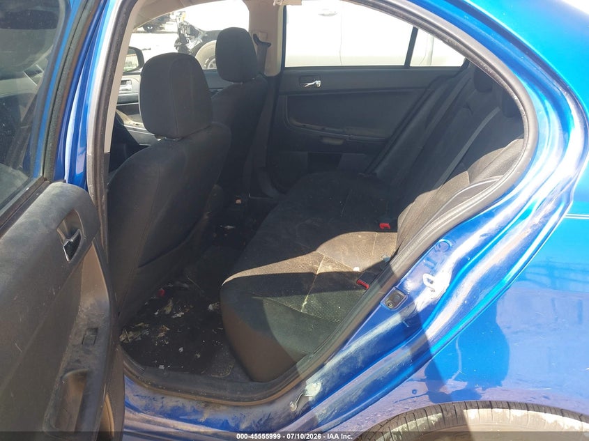 2017 Mitsubishi Lancer VIN JA32U2FU7HU008618 IAAI salvage auction — FRONT END, Original (Texas), sold $75 on 2026-07-23 (photo 8)