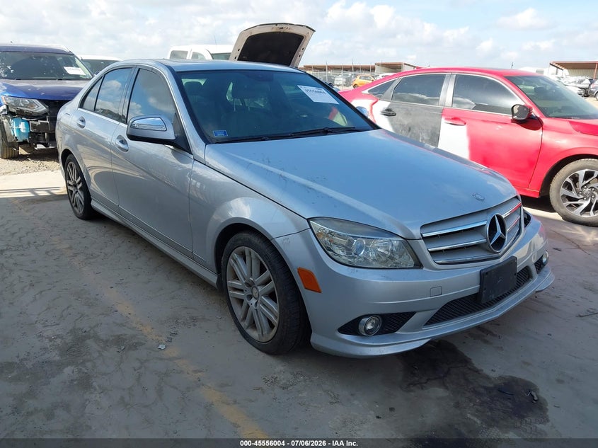 2009 Mercedes-benz C class VIN WDDGF54X79R074970 IAAI salvage auction — NORMAL WEAR, Original (Texas), sold $850 on 2026-07-21 (photo 1)