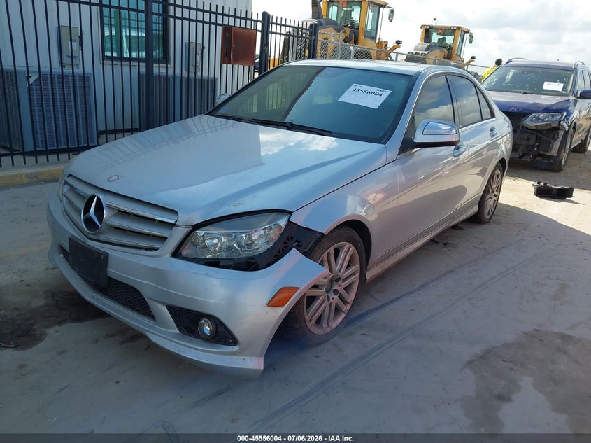 2009 Mercedes-benz C class VIN WDDGF54X79R074970 IAAI salvage auction — NORMAL WEAR, Original (Texas), sold $850 on 2026-07-21 (photo 2)