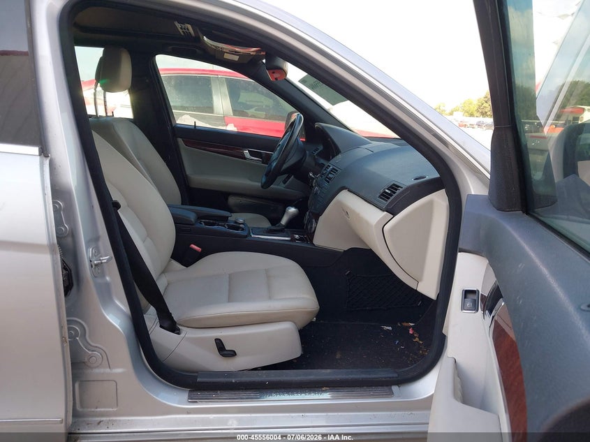 2009 Mercedes-benz C class VIN WDDGF54X79R074970 IAAI salvage auction — NORMAL WEAR, Original (Texas), sold $850 on 2026-07-21 (photo 5)