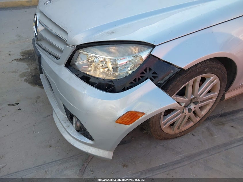 2009 Mercedes-benz C class VIN WDDGF54X79R074970 IAAI salvage auction — NORMAL WEAR, Original (Texas), sold $850 on 2026-07-21 (photo 6)