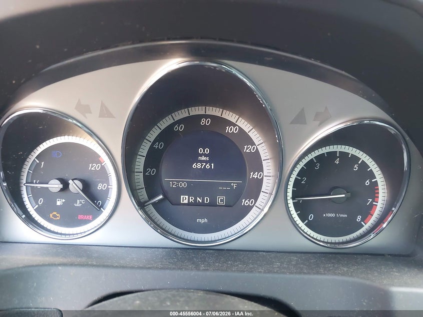 2009 Mercedes-benz C class VIN WDDGF54X79R074970 IAAI salvage auction — NORMAL WEAR, Original (Texas), sold $850 on 2026-07-21 (photo 7)