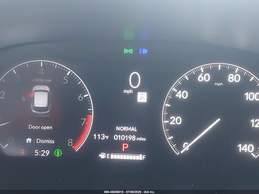 2025 Honda Hr-v VIN 3CZRZ1H56SM751732 IAAI salvage auction — FRONT END, Salvage Title, sold $11,000 on 2026-08-25 (photo 7)