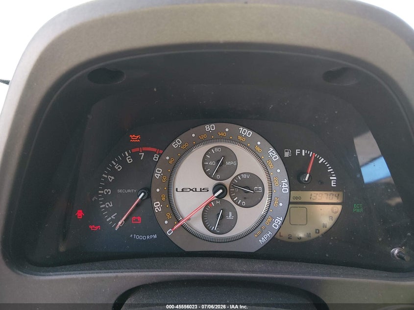 2001 Lexus Is 300 VIN JTHBD182010029717 IAAI salvage auction — NORMAL WEAR, Clear (Washington), sold $25 on 2026-07-15 (photo 7)