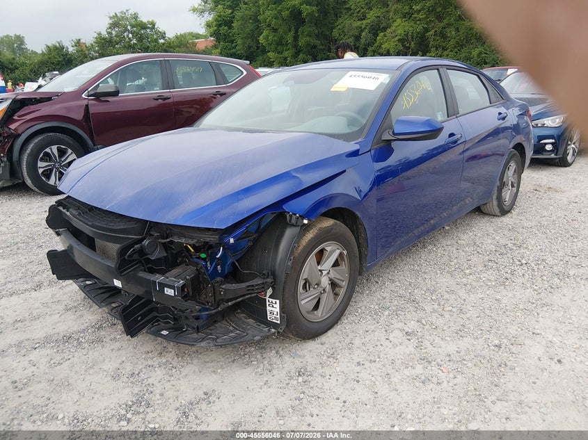 2025 Hyundai Elantra VIN KMHLL4DG2SU991843 IAAI salvage auction — FRONT END, Salvage (Ohio), sold $4,650 on 2026-08-01 (photo 2)