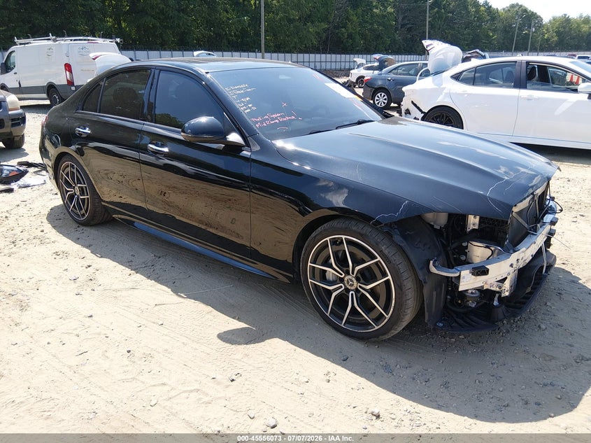 2024 Mercedes-benz C-klasse VIN W1KAF4GB8RR226058 — IAAI salvage auction photo