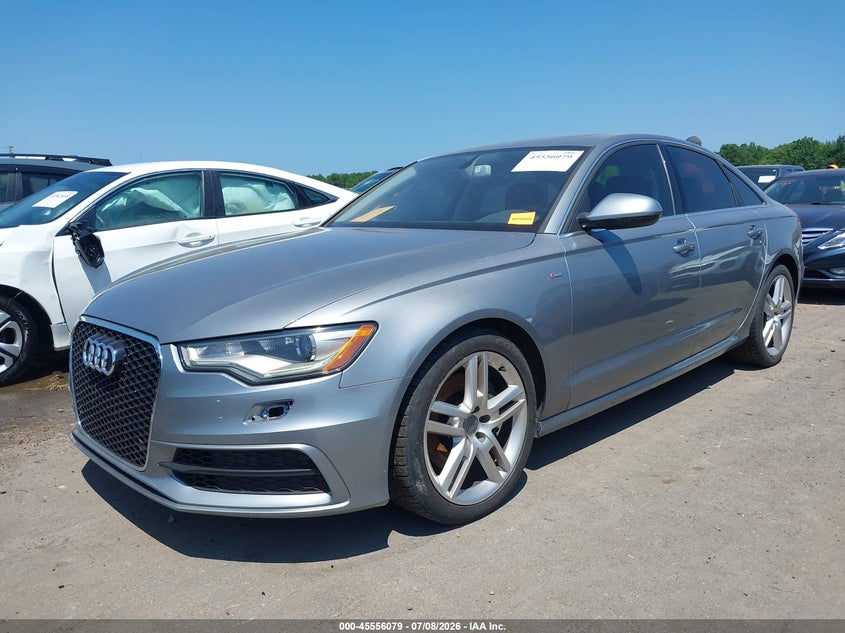 2015 Audi A6 VIN WAUFMAFC4FN003305 IAAI salvage auction — WATER/FLOOD, Salvage (Ohio), sold $1,800 on 2026-07-18 (photo 2)