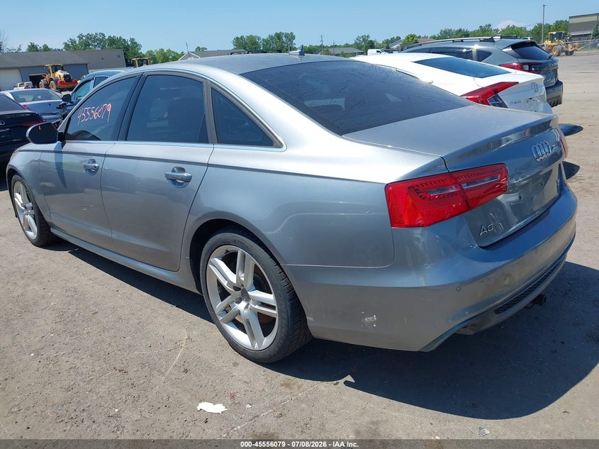 2015 Audi A6 VIN WAUFMAFC4FN003305 IAAI salvage auction — WATER/FLOOD, Salvage (Ohio), sold $1,800 on 2026-07-18 (photo 3)