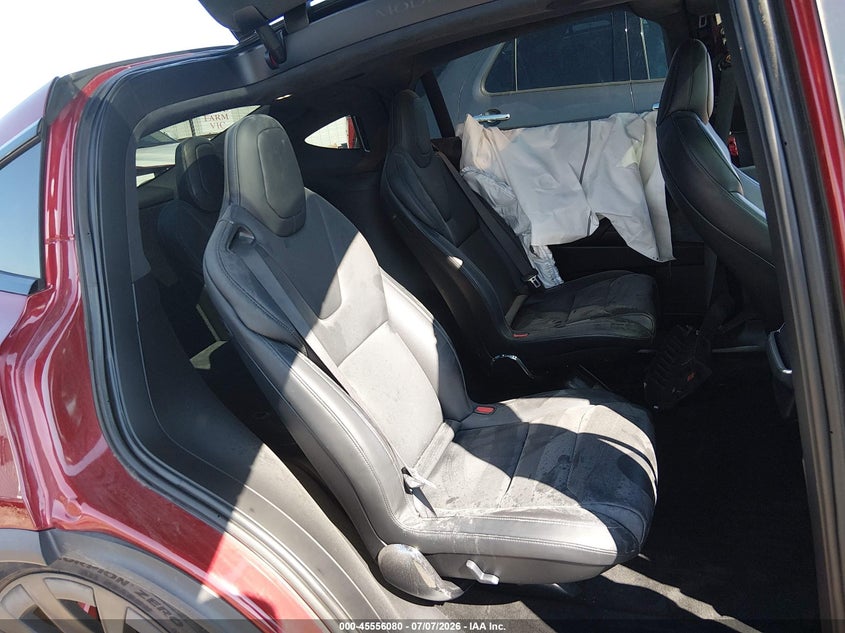 2023 Tesla Model x VIN 7SAXCBE62PF431131 IAAI salvage auction — FRONT END, Salvage (Arkansas), sold $18,000 on 2026-07-30 (photo 8)