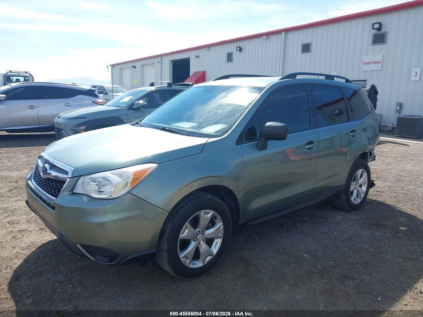 2015 Subaru Forester VIN JF2SJABC7FH456026 IAAI salvage auction — REAR END, Salvage Title, sold $3,650 on 2026-07-25 (photo 2)