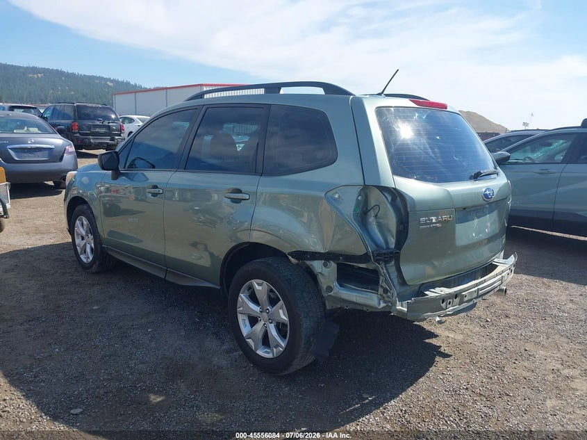 2015 Subaru Forester VIN JF2SJABC7FH456026 IAAI salvage auction — REAR END, Salvage Title, sold $3,650 on 2026-07-25 (photo 3)