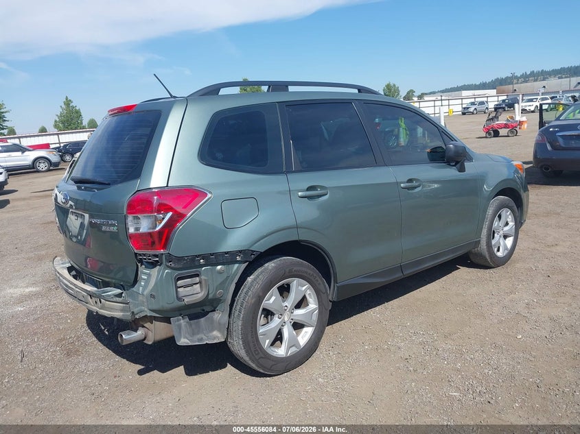 2015 Subaru Forester VIN JF2SJABC7FH456026 IAAI salvage auction — REAR END, Salvage Title, sold $3,650 on 2026-07-25 (photo 4)