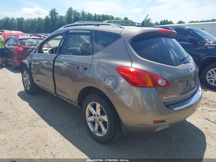 2010 Nissan Murano VIN JN8AZ1MW1AW137207 IAAI salvage auction — FRONT END, Clear (Massachusetts), sold $500 on 2026-07-24 (photo 3)