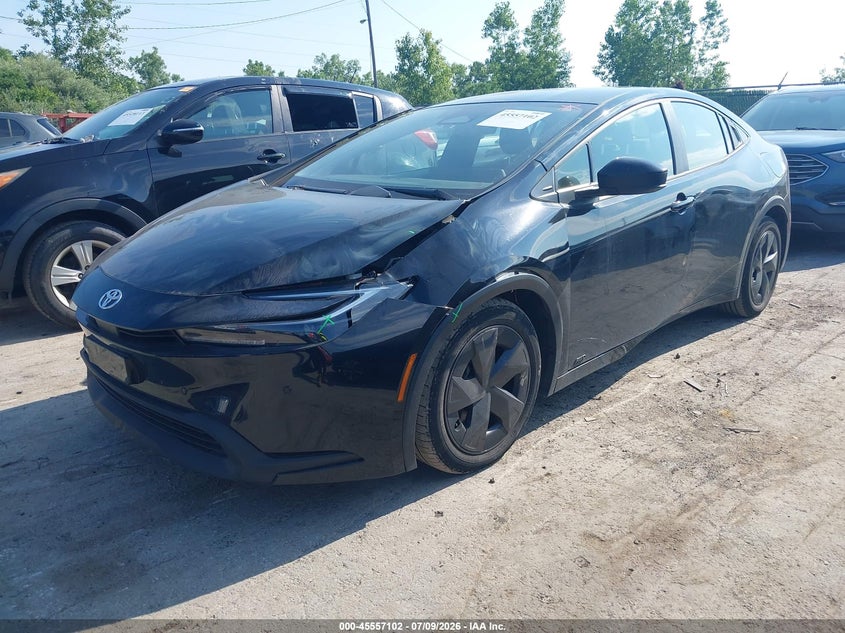 2023 Toyota Prius VIN JTDADABU6P3003976 IAAI salvage auction — FRONT END, Salvage (Ohio), sold $10,000 on 2026-07-21 (photo 2)