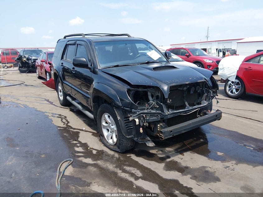 2007 Toyota 4runner VIN JTEBU14R678104267 IAAI salvage auction — FRONT & REAR, Salvage (North Carolina), sold $8,200 on 2026-07-23 (photo 1)