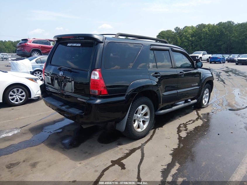 2007 Toyota 4runner VIN JTEBU14R678104267 IAAI salvage auction — FRONT & REAR, Salvage (North Carolina), sold $8,200 on 2026-07-23 (photo 4)