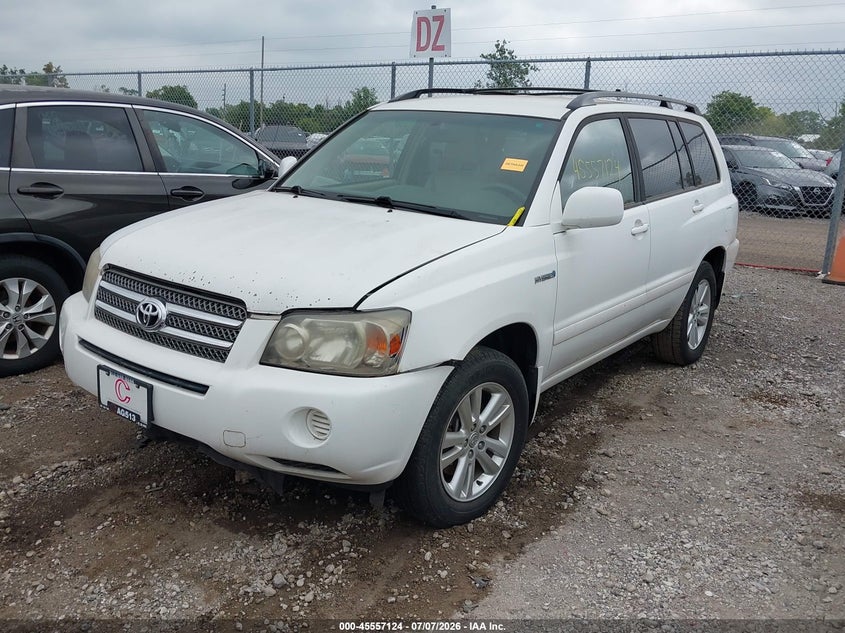 2007 Toyota Highlander hybrid VIN JTEGW21A170017069 IAAI salvage auction — NORMAL WEAR, Original (Ohio), sold $700 on 2026-07-30 (photo 2)
