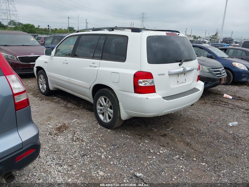 2007 Toyota Highlander hybrid VIN JTEGW21A170017069 IAAI salvage auction — NORMAL WEAR, Original (Ohio), sold $700 on 2026-07-30 (photo 3)