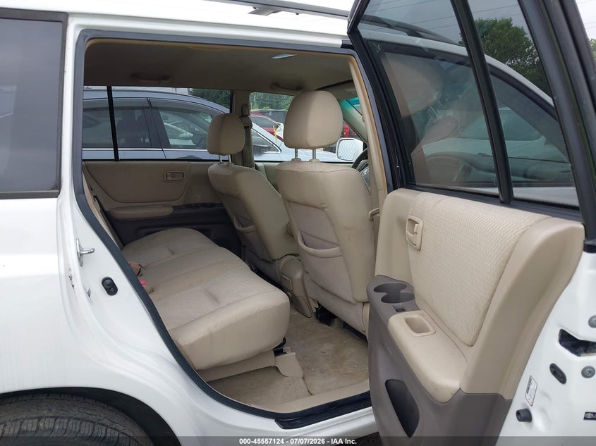 2007 Toyota Highlander hybrid VIN JTEGW21A170017069 IAAI salvage auction — NORMAL WEAR, Original (Ohio), sold $700 on 2026-07-30 (photo 8)