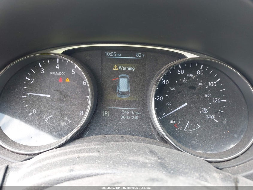 2016 Nissan Rogue VIN KNMAT2MV0GP665365 IAAI salvage auction — FRONT END, Clear (Wisconsin), sold $825 on 2026-07-23 (photo 7)