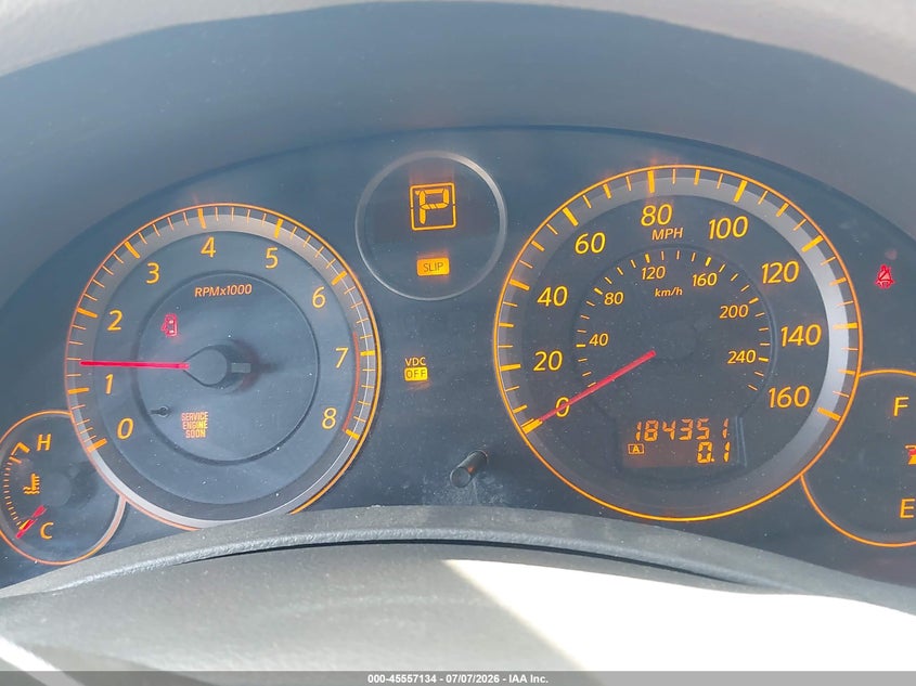2006 Infiniti G35 VIN JNKCV51E66M500976 IAAI salvage auction — SIDE, Salvage (California), sold $825 on 2026-07-22 (photo 7)