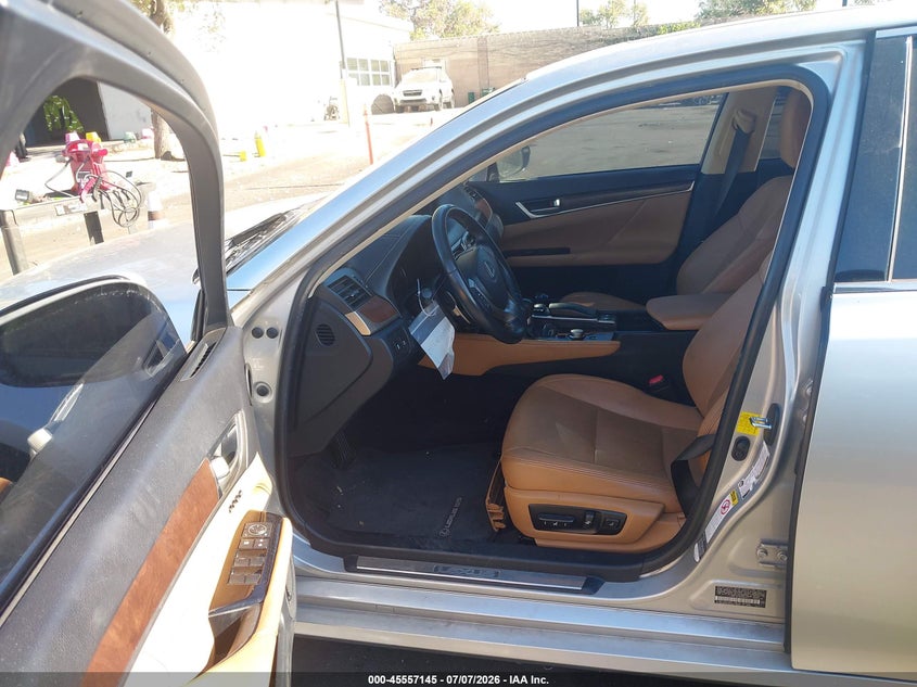 2013 Lexus Gs VIN JTHBE1BL3D5025571 IAAI salvage auction — RIGHT REAR, Salvage Certificate (California), sold $1,850 on 2026-09-04 (photo 5)