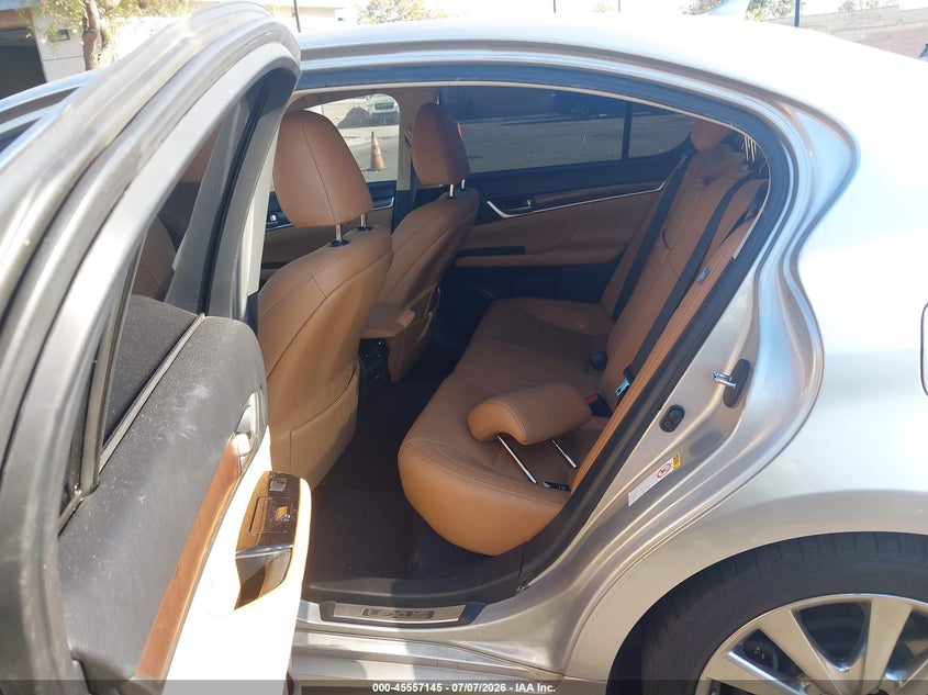 2013 Lexus Gs VIN JTHBE1BL3D5025571 IAAI salvage auction — RIGHT REAR, Salvage Certificate (California), sold $1,850 on 2026-09-04 (photo 8)