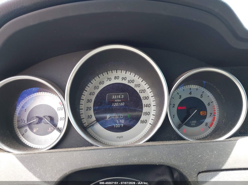 2013 Mercedes-benz C-klasse VIN WDDGF4HB5DR264252 IAAI salvage auction — NORMAL WEAR, Original (Texas), sold $450 on 2026-07-29 (photo 7)