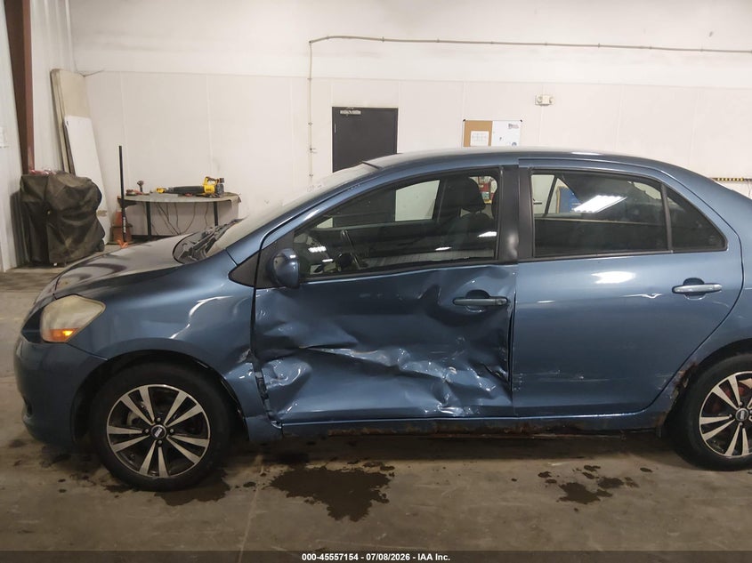 2008 Toyota Yaris VIN JTDBT923984036642 IAAI salvage auction — LEFT SIDE, Salvage (Iowa), sold $50 on 2026-07-28 (photo 6)