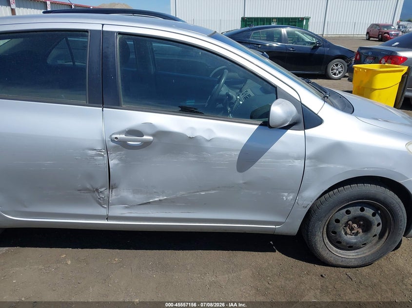 2007 Toyota Yaris VIN JTDBT903871015123 IAAI salvage auction — RIGHT SIDE, Bill Of Sale (Washington), sold $625 on 2026-07-14 (photo 6)