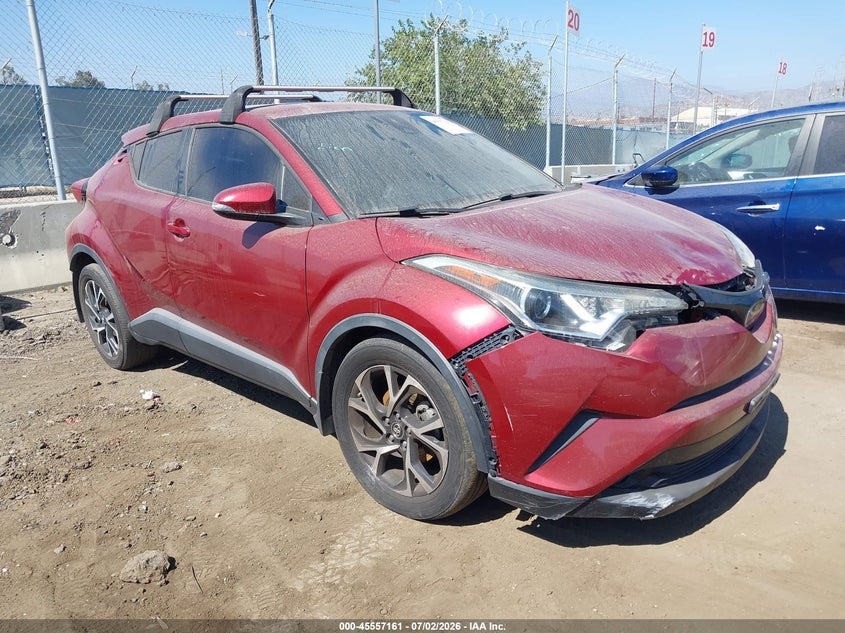2018 Toyota C-hr VIN NMTKHMBX0JR057802 IAAI salvage auction — LEFT REAR, Lien Papers (California), sold $3,500 on 2026-07-17 (photo 1)