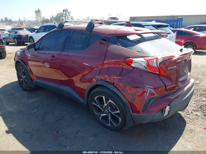 2018 Toyota C-hr VIN NMTKHMBX0JR057802 IAAI salvage auction — LEFT REAR, Lien Papers (California), sold $3,500 on 2026-07-17 (photo 3)