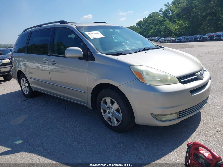 2004 Toyota Sienna VIN 5TDZA22CX4S152071 IAAI salvage auction — NORMAL WEAR, Clear (Missouri), sold $550 on 2026-07-22 (photo 1)