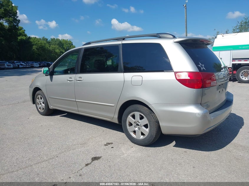 2004 Toyota Sienna VIN 5TDZA22CX4S152071 IAAI salvage auction — NORMAL WEAR, Clear (Missouri), sold $550 on 2026-07-22 (photo 3)