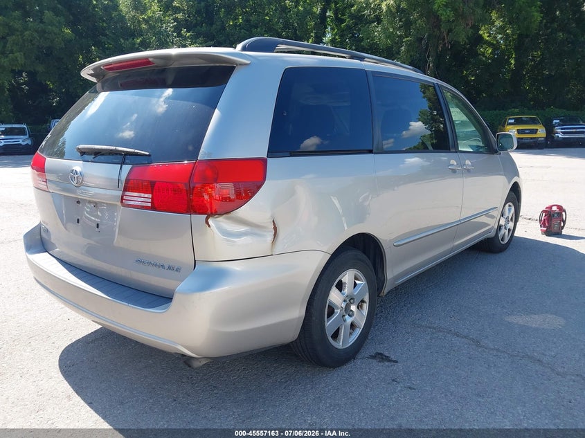 2004 Toyota Sienna VIN 5TDZA22CX4S152071 IAAI salvage auction — NORMAL WEAR, Clear (Missouri), sold $550 on 2026-07-22 (photo 4)