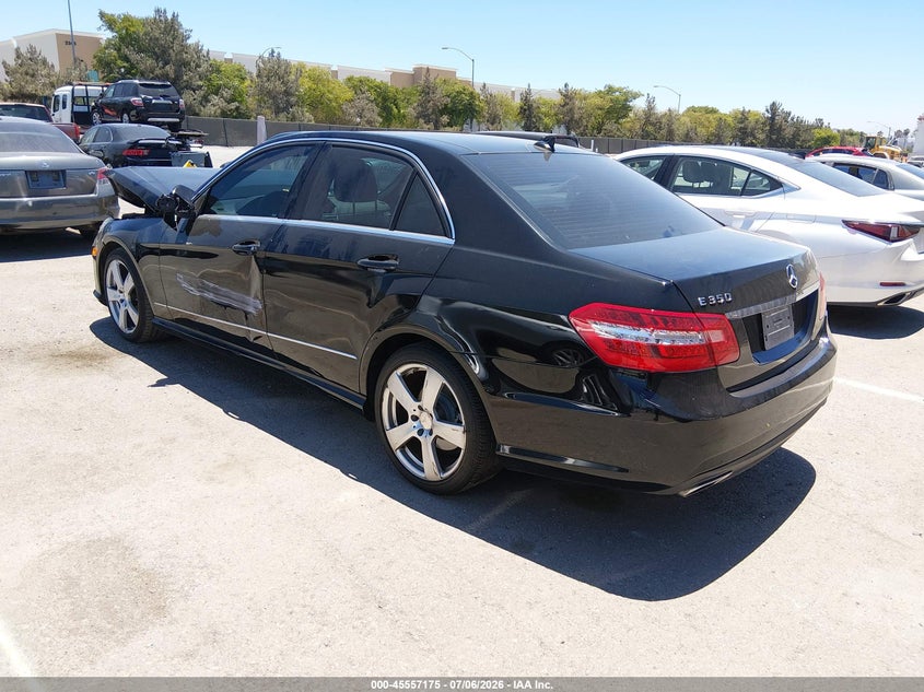 2010 Mercedes-benz E-class VIN WDDHF5GB2AA068503 IAAI salvage auction — FRONT END, Salvage (California), sold $25 on 2026-07-27 (photo 3)