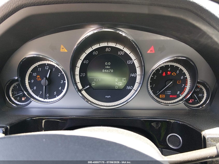 2010 Mercedes-benz E-class VIN WDDHF5GB2AA068503 IAAI salvage auction — FRONT END, Salvage (California), sold $25 on 2026-07-27 (photo 7)