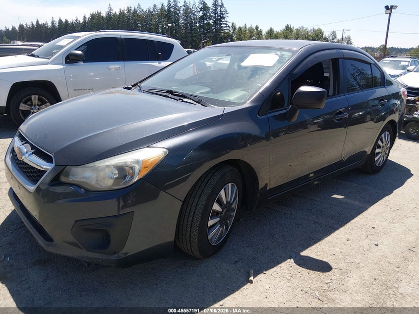 2013 Subaru Impreza VIN JF1GJAA64DH008992 IAAI salvage auction — LEFT FRONT, Clear (Washington), sold $1,600 on 2026-07-29 (photo 2)