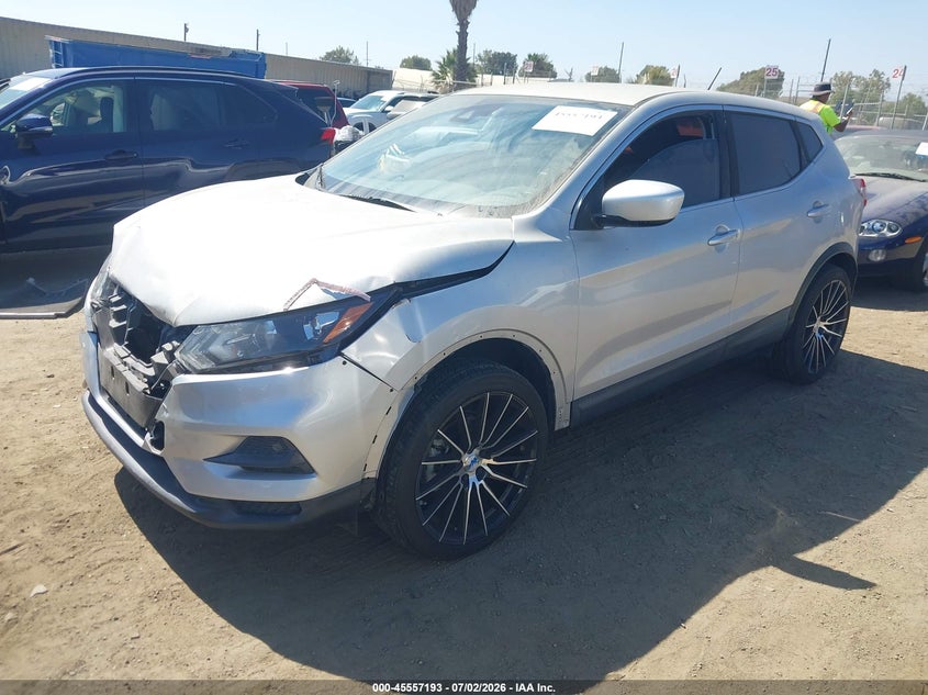 2021 Nissan Rogue VIN JN1BJ1AV2MW303034 IAAI salvage auction — FRONT END, Lien Papers (California), sold $1,350 on 2026-07-15 (photo 2)