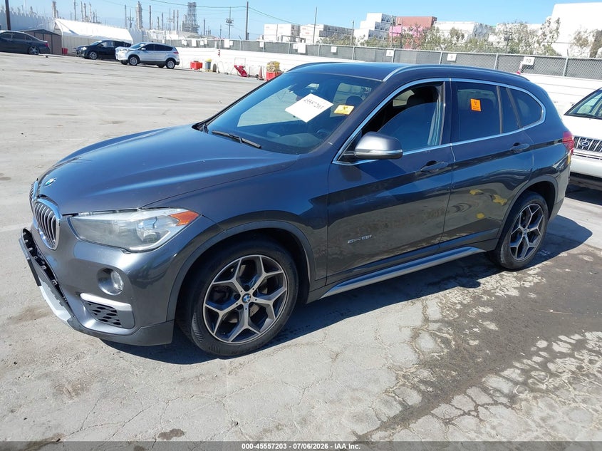 2018 BMW X1 VIN WBXHU7C34J5H41767 IAAI salvage auction — FRONT END, Salvage Title, sold $75 on 2026-07-29 (photo 2)