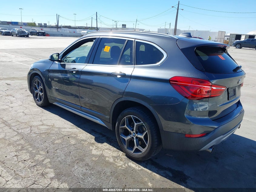 2018 BMW X1 VIN WBXHU7C34J5H41767 IAAI salvage auction — FRONT END, Salvage Title, sold $75 on 2026-07-29 (photo 3)