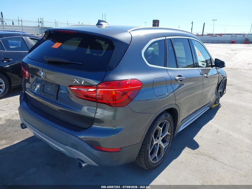 2018 BMW X1 VIN WBXHU7C34J5H41767 IAAI salvage auction — FRONT END, Salvage Title, sold $75 on 2026-07-29 (photo 4)