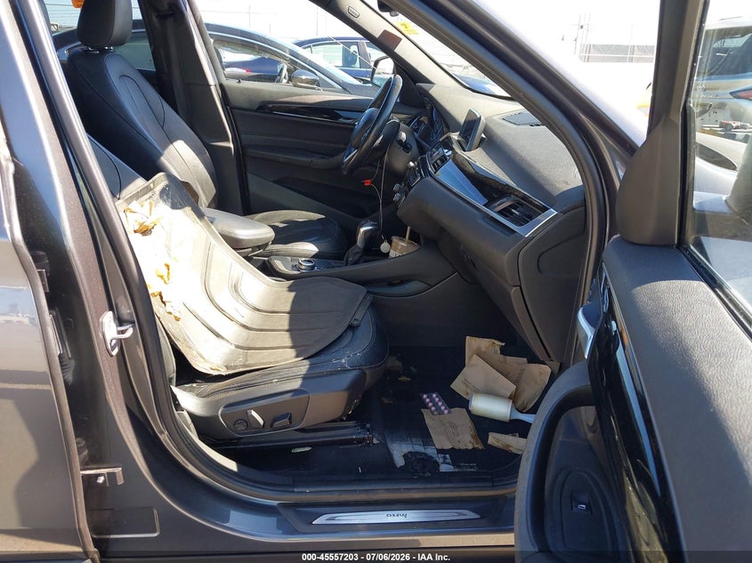 2018 BMW X1 VIN WBXHU7C34J5H41767 IAAI salvage auction — FRONT END, Salvage Title, sold $75 on 2026-07-29 (photo 5)