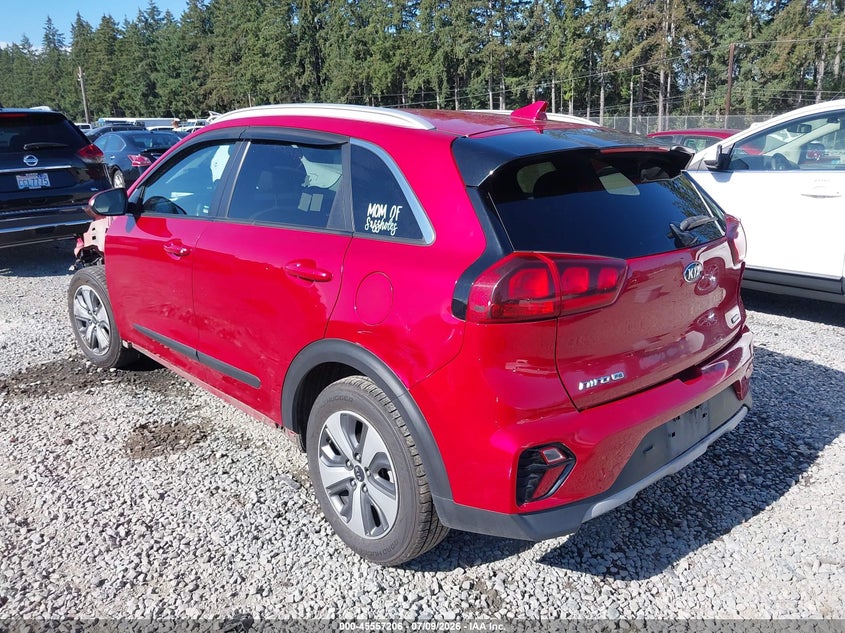 2020 Kia Niro VIN KNDCB3LC3L5434810 IAAI salvage auction — FRONT END, Bill Of Sale (Washington), sold $3,000 on 2026-07-29 (photo 3)