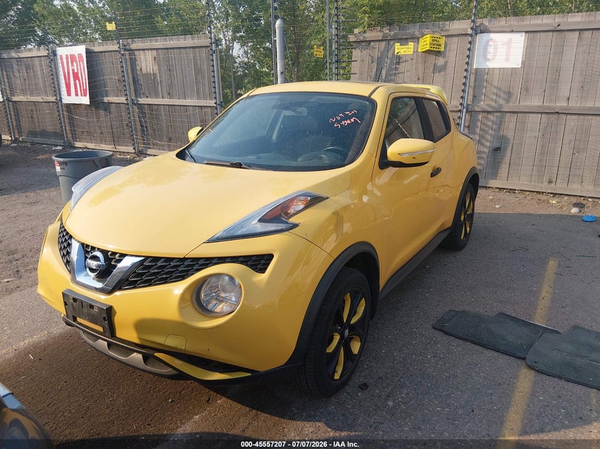 2016 Nissan Juke VIN JN8AF5MR0GT609109 IAAI salvage auction — NORMAL WEAR, Clear (Colorado), sold $775 on 2026-07-28 (photo 2)