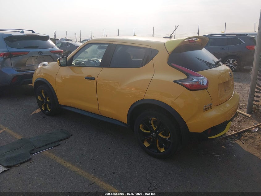 2016 Nissan Juke VIN JN8AF5MR0GT609109 IAAI salvage auction — NORMAL WEAR, Clear (Colorado), sold $775 on 2026-07-28 (photo 3)