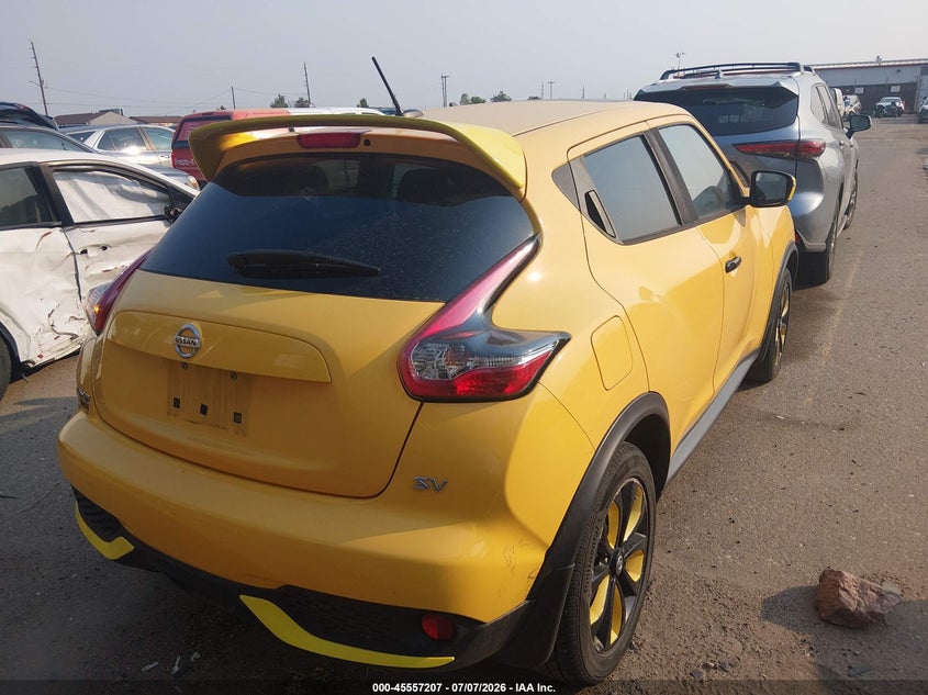 2016 Nissan Juke VIN JN8AF5MR0GT609109 IAAI salvage auction — NORMAL WEAR, Clear (Colorado), sold $775 on 2026-07-28 (photo 4)